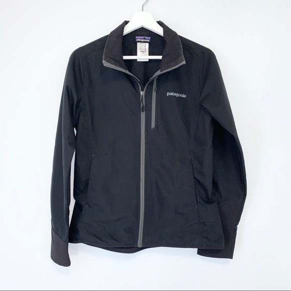 Patagonia All Free Soft-Shell Jacket Black - Picture 2 of 7